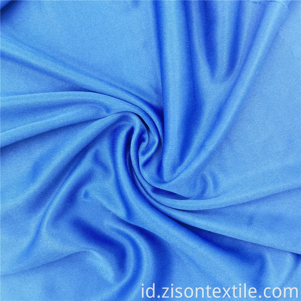 Dyed Plain Double Sided Knitting Polyester Cotton Fabrics